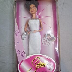 Selena Doll in White Dress